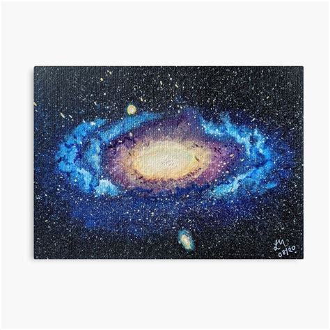 Andromeda Galaxy Acrylic Painting