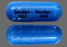 Sandoz 663 Sandoz 663 Pill - cefdinir 300 mg