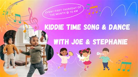Kiddie Time Song & Dance | Marlborough Public Library