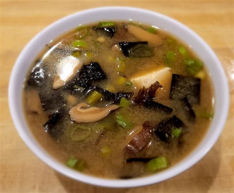 Red Miso & Mushroom Soup