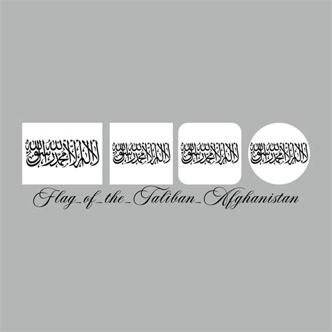 flag of the taliban afghanistan nation design artwork Stock Image ...