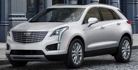 2018 Cadillac XT5 Color Options