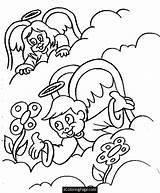 Coloring Pages Of Heaven For Children sketch template