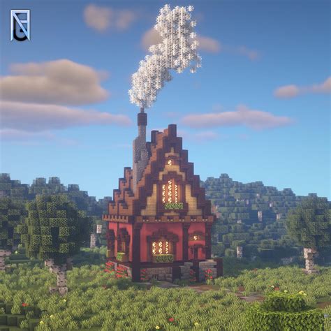 A cozy house I built in Minecraft : r/gaming