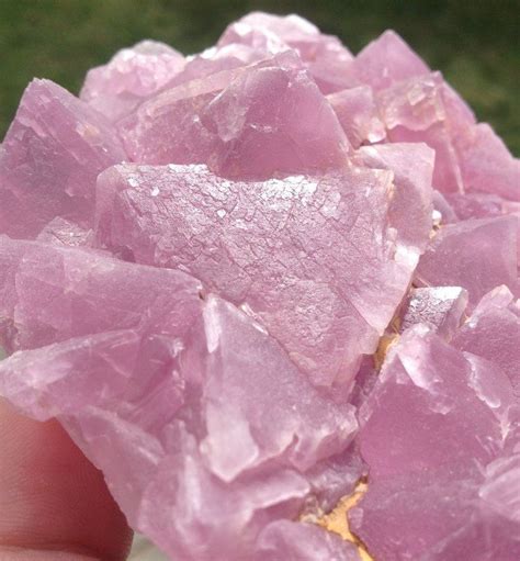 Large Pink Blue Fluorite Metaphysical Healing Cubic Crystal Cluster Psychic ability Spirituality ...