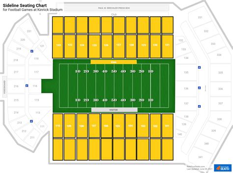 Kinnick Stadium Seating Chart With Rows | Elcho Table