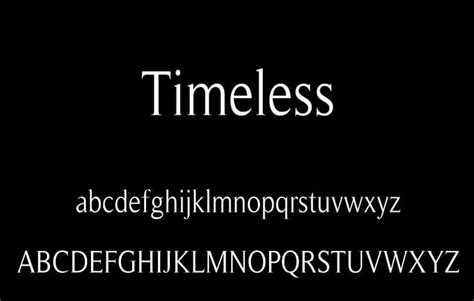 Timeless Font Free Download - Font Sonic