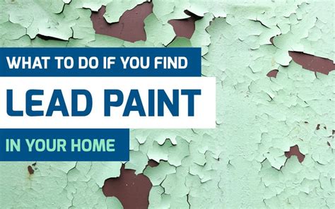 What To Do If You Find Lead Paint In Your Home | JSE Labs