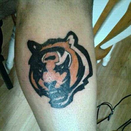 Tattoo of a Bengal tiger I did. | Cincinnati bengals, Bengals, Tattoos