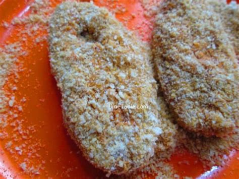 Fish Fry with Bread Crumbs - Crispy Fried Fish Recipe