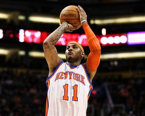 PHOTO: Carmelo Anthony In A New York Knicks Jersey - SBNation.com