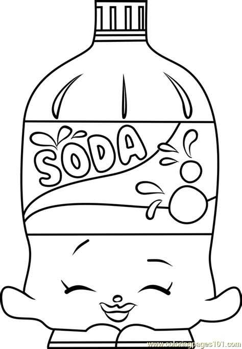 Coke Zero Sugar Coloring Pages
