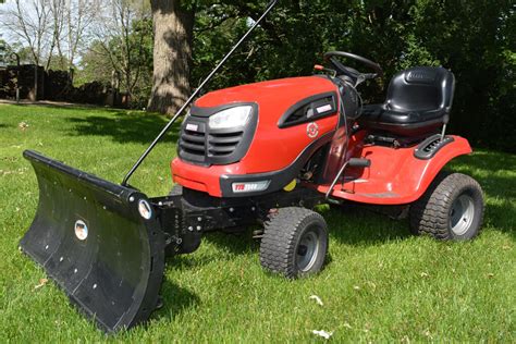 Garden Tractor Snow Plow Attachment | Fasci Garden