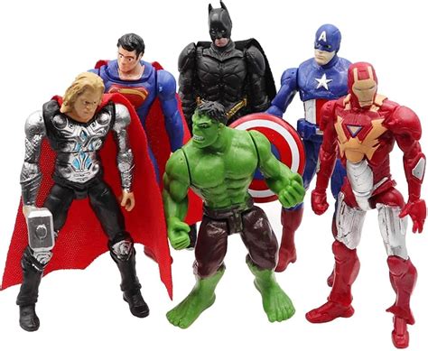 Ultimate Superhero Toy Set of 6 PSC – Best Heroes Action Figures ...