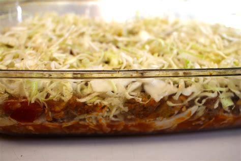 lazy man's stuffed cabbage casserole