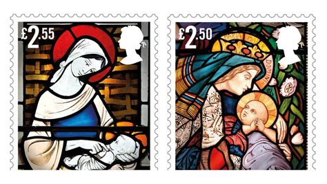 Royal Mail unveils Christmas 2020 nativity stamps - BBC News