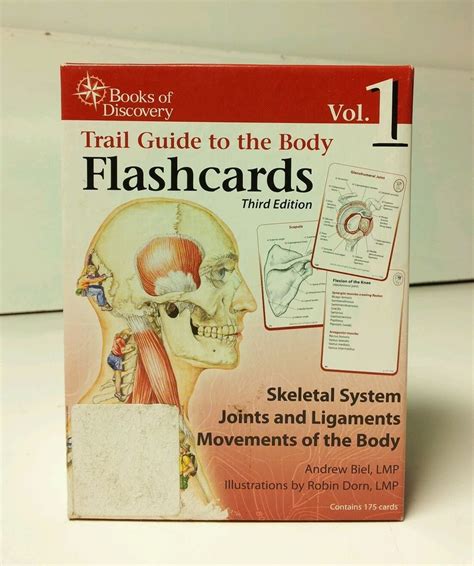 Trail Guide to the Body Flashcards Vol 1 3rd Ed. Skeletal System by Andrew Biel | Flashcards ...