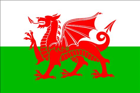 Cymru Flag (wales) clip art - vector clip art online, royalty free ...