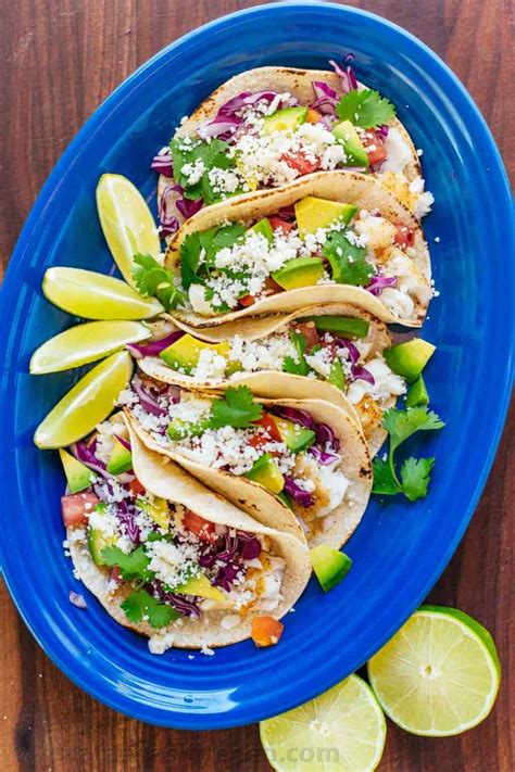 Fish Tacos Recipe with Best Fish Taco Sauce! - NatashasKitchen.com