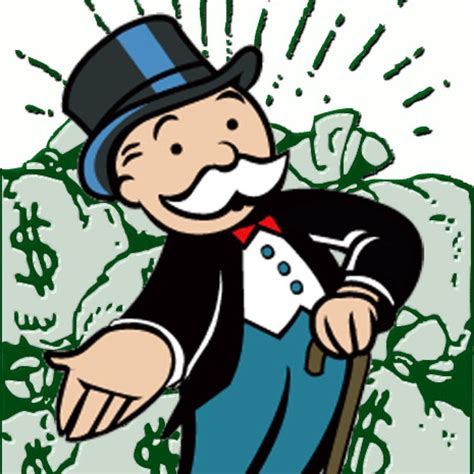 Mr. Moneybags | Monopoly man, Money bag, Fictional characters