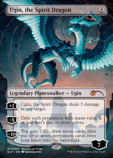 Ugin, the Spirit Dragon Price from mtg Secret Lair Showdown