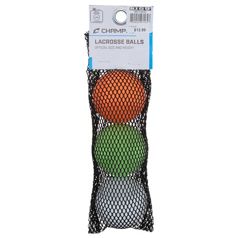 Champro Official Lacrosse Balls - 3-Pack | Big 5 Sporting Goods