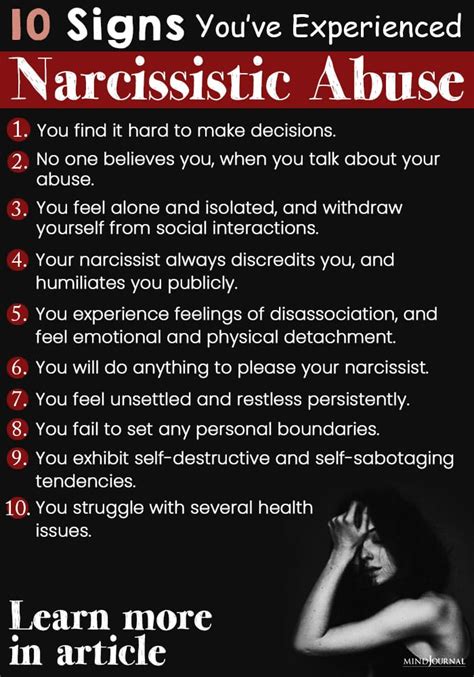 Narcissistic Abuse Syndrome: 10 Signs You’ve Experienced Narcissistic Abuse