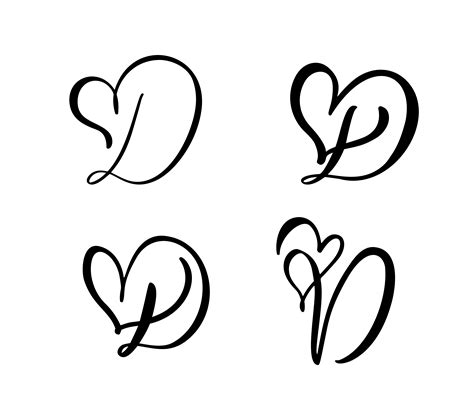 Letter D Monogram Svg - 79+ File for DIY T-shirt, Mug, Decoration and more - Free SVG Tool