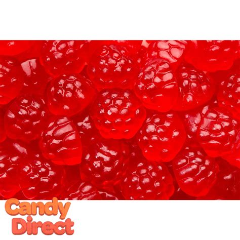 Red Gummy Raspberries - 5lb – CandyDirect