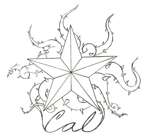 Nautical Star Drawing at GetDrawings | Free download