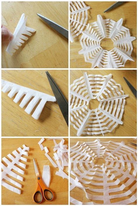 DIY Paper Spider Web | Halloween crafts decorations, Halloween diy crafts, Halloween diy