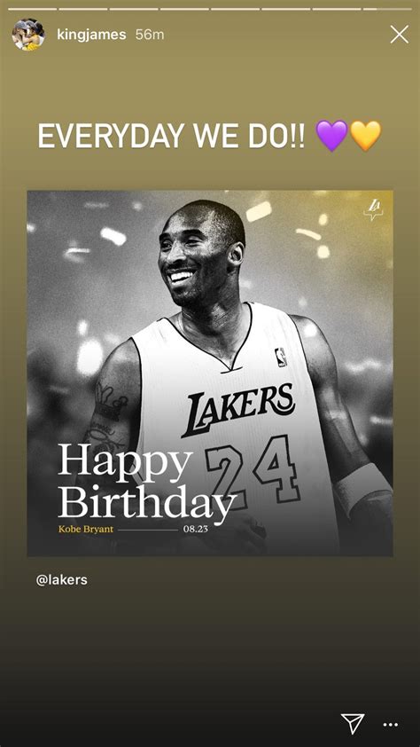 LeBron James Pays Tribute to Kobe Bryant on His Birthday With Multiple ...