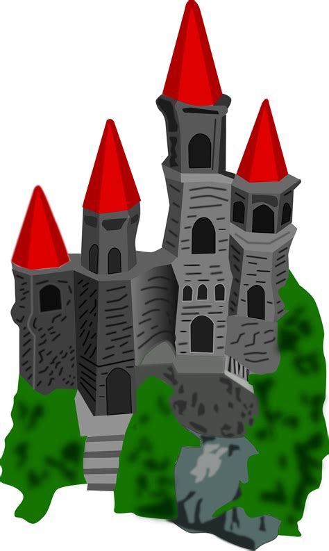 Clipart - Castle (color)