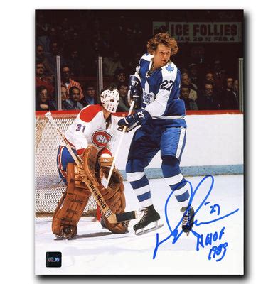 Darryl Sittler Toronto Maple Leafs Autographed 8x10 Photo | CoJo Sport ...