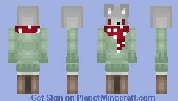 Cute Wolf Minecraft Skin