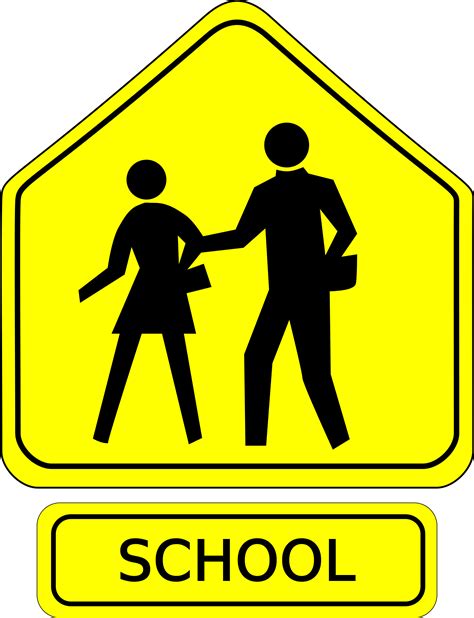 slow down speed child sign - Clip Art Library