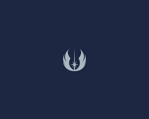 Minimalist Star Wars wallpaper: Jedi Emblem by diros on DeviantArt