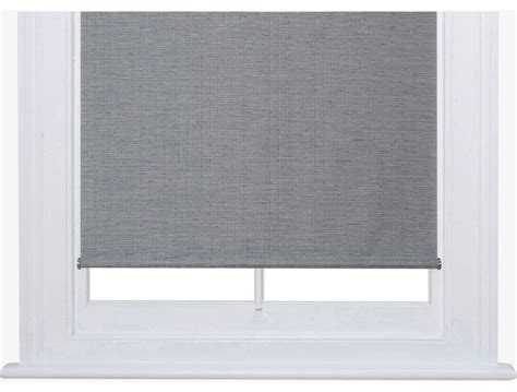 Judd W60cm ash grey roller blind - Modern - Roller Shades - by Habitat