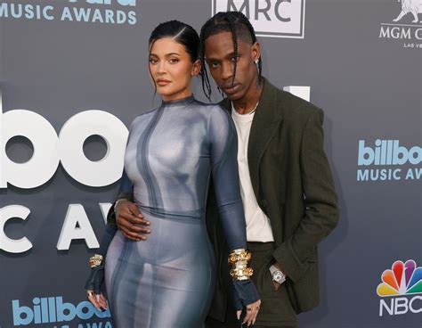 Kylie Jenner and Travis Scott make rare red carpet appearance with ...