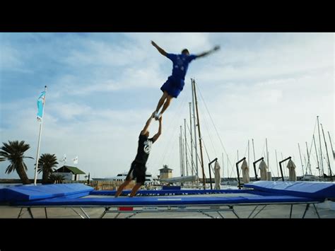 The "world's best" trampoline tricks | Nova 100