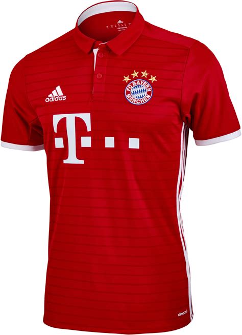 adidas Bayern Munich Home Jersey 2016-17 - Soccer Master