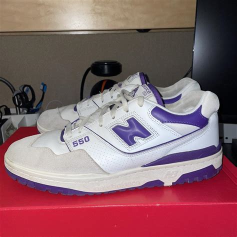 New Balance Men's Purple Trainers | Depop