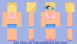 Beach Girl! Minecraft Skin