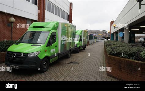 Asda delivery vehicles hi-res stock photography and images - Alamy