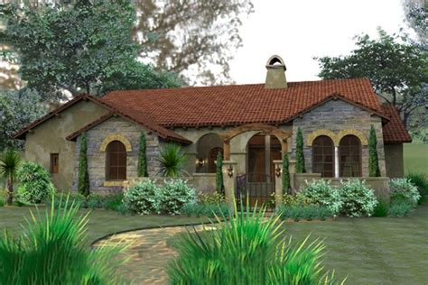 3 Bedrm, 1780 Sq Ft Tuscan House Plan #117-1055