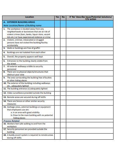 FREE 6+ Security Assessment Checklist Templates in PDF | Free & Premium ...