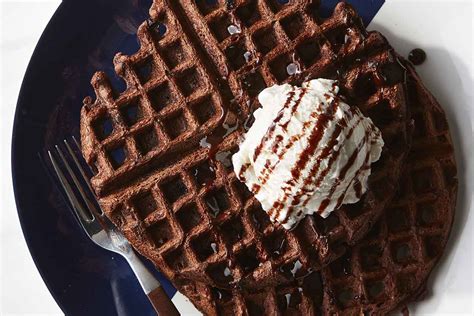 Chocolate Malt Waffles Recipe | King Arthur Flour