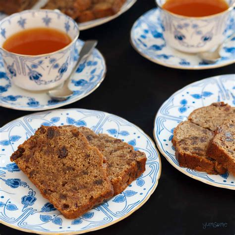 Vegan Old-Fashioned English Tea Loaf | yumsome