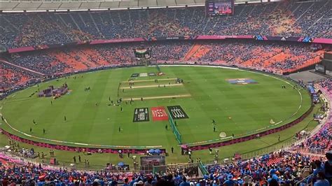 Narendra Modi Stadium view from Upper stand #iccworldcup2023 #wc2023 # ...