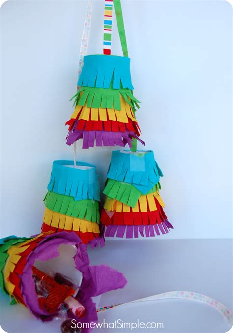 Mini Pinatas For Kids - Easy Tutorial Your Kids Will Love